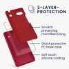 Kwmobile Case pro Google Pixel 6a, Silicon, Red, 57815.229