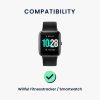 Sada 2 řemínků pro Willful Smartwatch/Fitnesstracker, Kwmobile, Black/White, Silicone, 57791.01