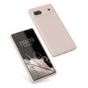 Pouzdro Kwmobile pro Google Pixel 6a, silikonové, krémové, 57815.225