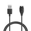 USB nabíjecí kabel pro Garmin Venu 2 Plus/Fenix 7/Vivomove Sport, Kwmobile, černý, plastový, 57777.01