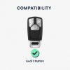 Kryt na klíče od auta pro Audi 3 Buttons - Smart Key, Kwmobile, Multicolor, Silikon, 52827.03