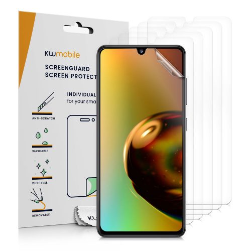 Sada 6 ks ochranných fólií Kwmobile pro Samsung Galaxy A33 5G, přední, Polymer, 57884.1