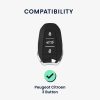 Kryt na klíče od auta pro Peugeot/Citroen 3 Buttons - Smart Key, Kwmobile, Multicolor, Silikon, 57842.01