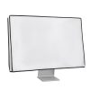 Kryt pro 31-32palcový monitor, Kwmobile, bílý, textilní, 44636.02