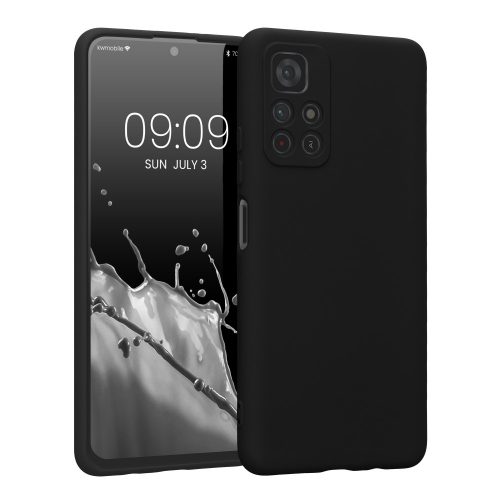 Kryt Kwmobile pro Xiaomi Redmi Note 11S 5G/Poco M4 Pro 5G, silikon, černý, 57925.47