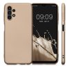 Pouzdro Kwmobile pro Samsung Galaxy A13, silikonové, zlaté, 57956.66