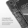 Kryt Kwmobile pro Xiaomi 12 Pro, silikonový, průhledný/stříbrný, 57945.02