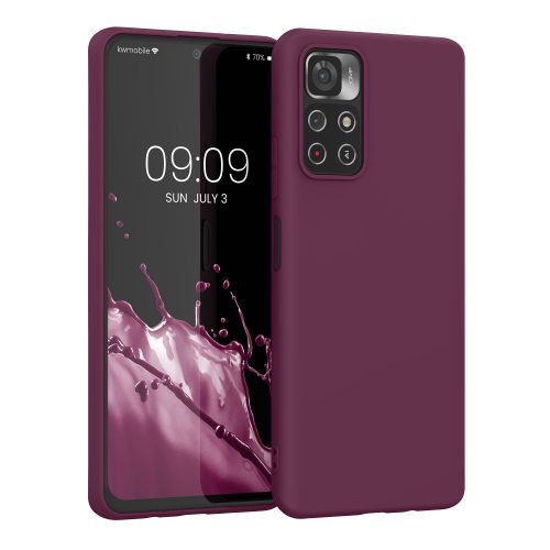 Kryt Kwmobile pro Xiaomi Redmi Note 11S 5G/Poco M4 Pro 5G, silikon, fialový, 57024.187