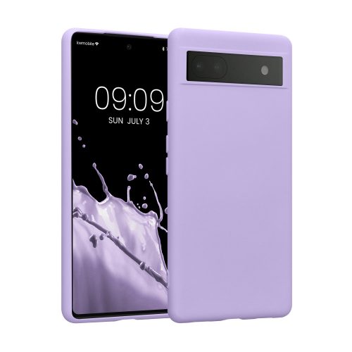 Pouzdro Kwmobile pro Google Pixel 6a, Silicon, Purple, 58053.108