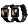 Sada 2 řemínků pro Xiaomi Mi Watch Lite/Redmi Watch, Kwmobile, Black, Silicone, 54778.06