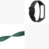 Sada 2 popruhů pro Samsung Galaxy Fit 2, Kwmobile, černá/zelená, silikonová, 53962.05