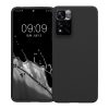 Kryt Kwmobile pro Xiaomi Redmi Note 11 Pro Plus 5G, silikonový, černý, 58095.47