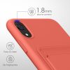 Pouzdro Kwmobile pro Apple iPhone XR, silikonové, růžové, 55116.76