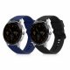 Sada 2 řemínků pro Blackview X1, Kwmobile, Black/Blue, Silicone, 58170.01