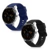 Sada 2 řemínků pro Blackview X1, Kwmobile, Black/Blue, Silicone, 58170.01