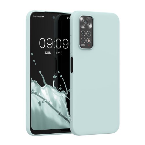 Pouzdro Kwmobile pro Xiaomi Redmi Note 11/Redmi Note 11s, silikonové, zelené, 57368.200