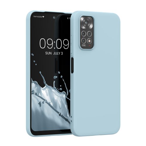 Pouzdro Kwmobile pro Xiaomi Redmi Note 11/Redmi Note 11s, silikonové, modré, 57368.58