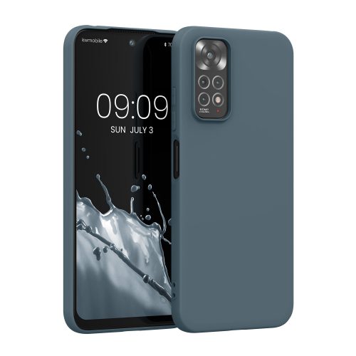 Pouzdro Kwmobile pro Xiaomi Redmi Note 11/Redmi Note 11s, silikonové, modré, 57368.202