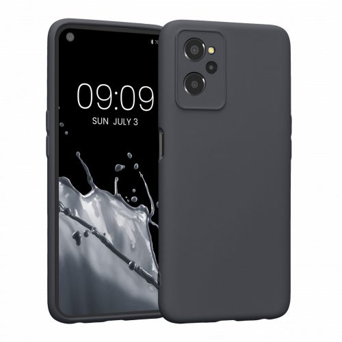 Pouzdro Kwmobile pro Realme 9i, silikonové, černé, 58294.47