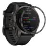 Rámeček ciferníku pro Garmin Fenix 7S, Kwmobile, Black/Silver, Aluminium, 58352.01