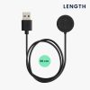 USB nabíjecí kabel pro Xiaomi Mi Watch Color Sport/Watch S1 Active, Kwmobile, Black, Plast, 58354.01