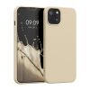 Kryt Kwmobile pro Apple iPhone 13, silikonový, krémový, 55948.210