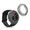 Sada 2 pouzder pro Huami Amazfit T-Rex/Amazfit T-Rex Pro, Kwmobile, Black/Transparent, Silicone, 58459.02