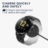 USB nabíjecí kabel pro Realme Watch S, Kwmobile, černý, plastový, 58456.01