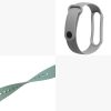 Sada 2 popruhů pro Xiaomi Mi Smart Band 6/Mi Band 6/Mi Band 5, Kwmobile, zelená/šedá, silikon, 57428.07