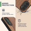 kwmobile pouzdro pro Motorola Moto G52/Moto G82 5G, Dřevo, Hnědá, 58541.01