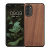 kwmobile pouzdro pro Motorola Moto G52/Moto G82 5G, Dřevo, Hnědá, 58540.18