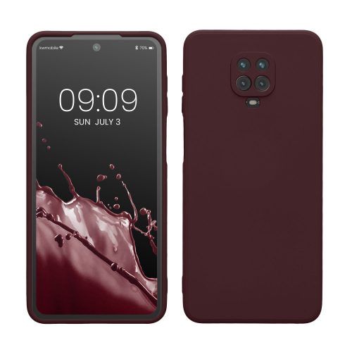 Kryt Kwmobile pro Xiaomi Redmi Note 9S/Redmi Note 9 Pro/Redmi Note 9 Pro Max, silikon, fialový, 56562.187