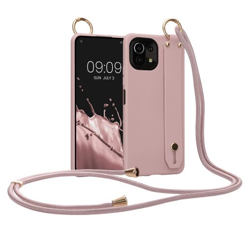 Kryt Kwmobile pro Xiaomi Mi 11 Lite 5G/11 Lite 5G NE, silikon, růžový, 57331.193