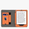 Pouzdro pro Amazon Kindle Paperwhite 11, Kwmobile, oranžová/šedá, ekokůže, 56261.06