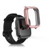 Sada 2 pouzder pro Huami Amazfit A1608/Amazfit Bip U/Amazfit U pro, Kwmobile, Transparent/Pink, Silikon, 57435.03