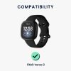 Dokovací stojan pro Fitbit Versa 3, Kwmobile, Black/Grey, Metal, 58724.01