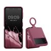 kw pouzdro na mobil pro Samsung Galaxy Z Flip 3, Silicon, Pink, 58783.167