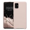 Pouzdro Kwmobile pro Samsung Galaxy A51, silikonové, krémové, 51197.225