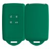 Kryt na klíče od auta pro Renault 4 Buttons - Smart Key, Kwmobile, Zelený, Silikon, 48035.142