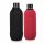 Sada 2 krytů Cooler Jacket na láhve SodaStream, Kwmobile, Black/Red, Neoprene, 58832.01