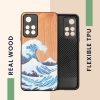 Pouzdro Kwmobile pro Xiaomi Redmi Note 11 Pro Plus 5G, dřevo, vícebarevné, 58100.03