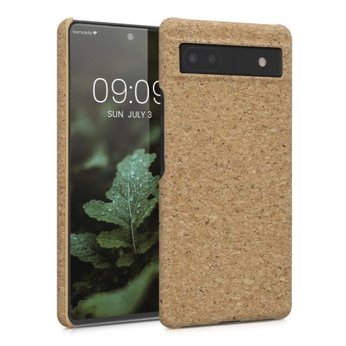 Pouzdro Kwmobile pro Google Pixel 6a, Cork, Brown, 58900.24