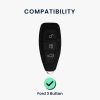 Kryt na klíče od auta pro Ford 3 Buttons - Keyless Go, Kwmobile, Zelený, Silikon, 53133.14