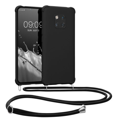 Kryt Kwmobile pro Huawei Mate 20 Pro, silikonový, černý, 59004.01