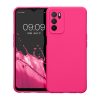 Pouzdro Kwmobile pro OPPO A16/A16s, silikonové, růžové, 57572.77