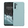 Pouzdro Kwmobile pro OPPO A16/A16s, silikonové, zelené, 57572.200