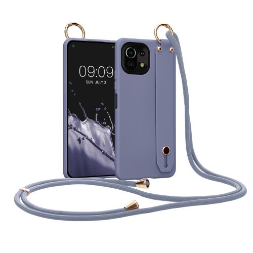 Kryt Kwmobile pro Xiaomi Mi 11 Lite 5G/11 Lite 5G NE, silikon, modrý, 57331.130