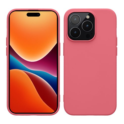 Kryt Kwmobile pro Apple iPhone 14 Pro, silikonový, růžový, 59081.212