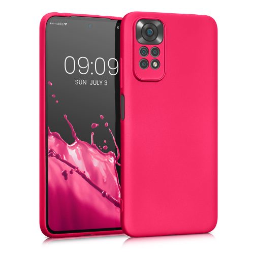 Pouzdro Kwmobile pro Xiaomi Redmi Note 11/Redmi Note 11s, silikonové, růžové, 58651.65