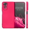 Pouzdro Kwmobile pro Xiaomi Redmi Note 11/Redmi Note 11s, silikonové, růžové, 58651.65